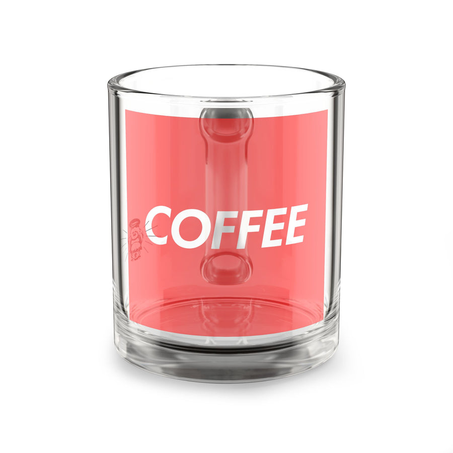 Coffee Glass Mug – 10oz Clear Coffee Lover Cup