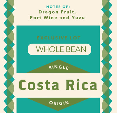 12oz Non-Infused Costa Rica Single Origin Coffee - Buddha Beans CBD Coffee