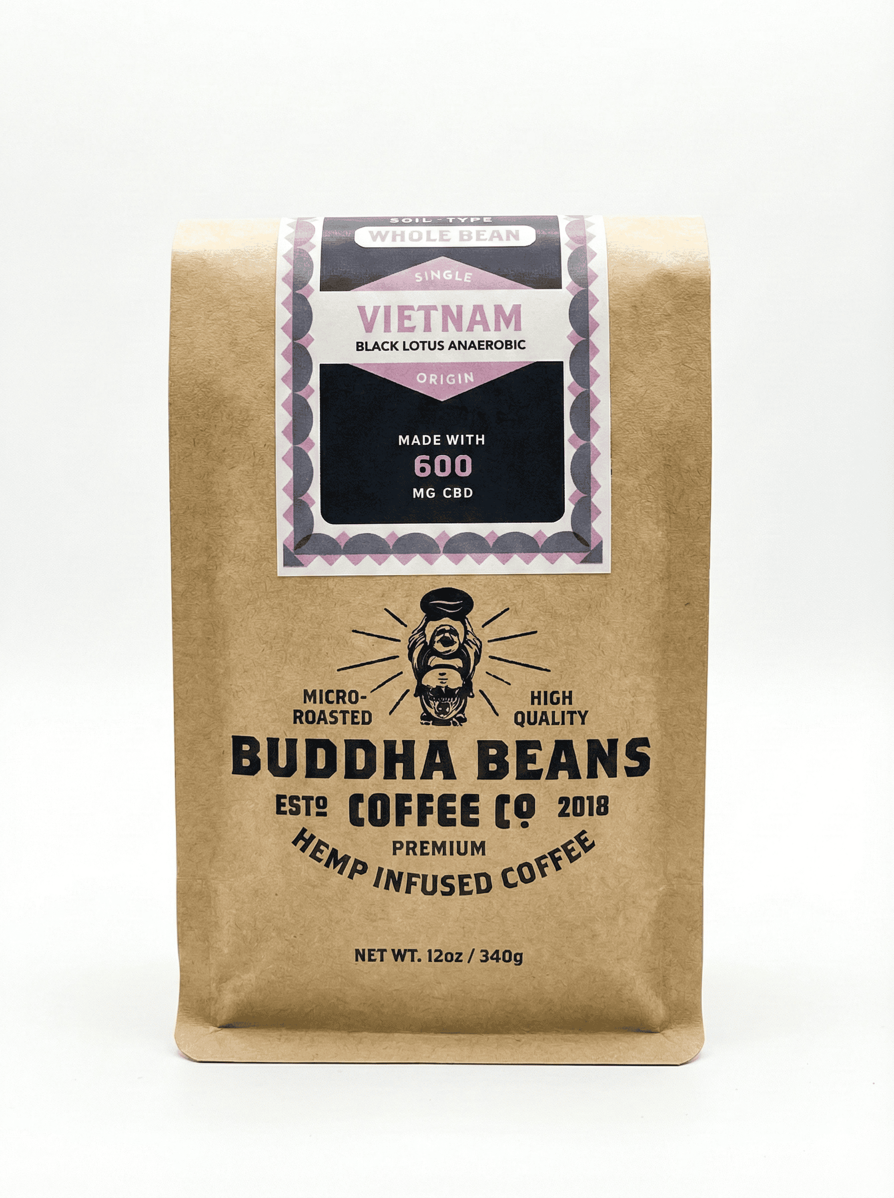 LIMITED EDITION - Vietnam Anaerobic Natural Black Lotus CBD Coffee Beans