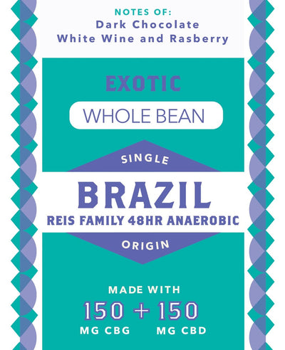 Exotic Limited Edition - Brazil Anaerobic CBG/CBD & CBD Coffee