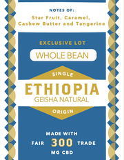 Natural Ethiopia Geisha CBD Infused