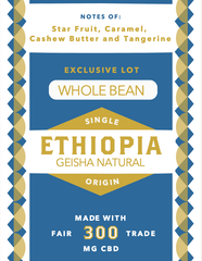 Natural Ethiopia Geisha CBD Infused