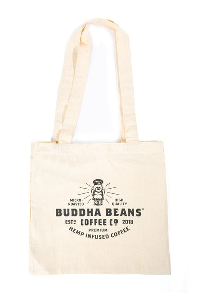 Buddha Beans Reusable Canvas Tote - Buddha Beans CBD Coffee